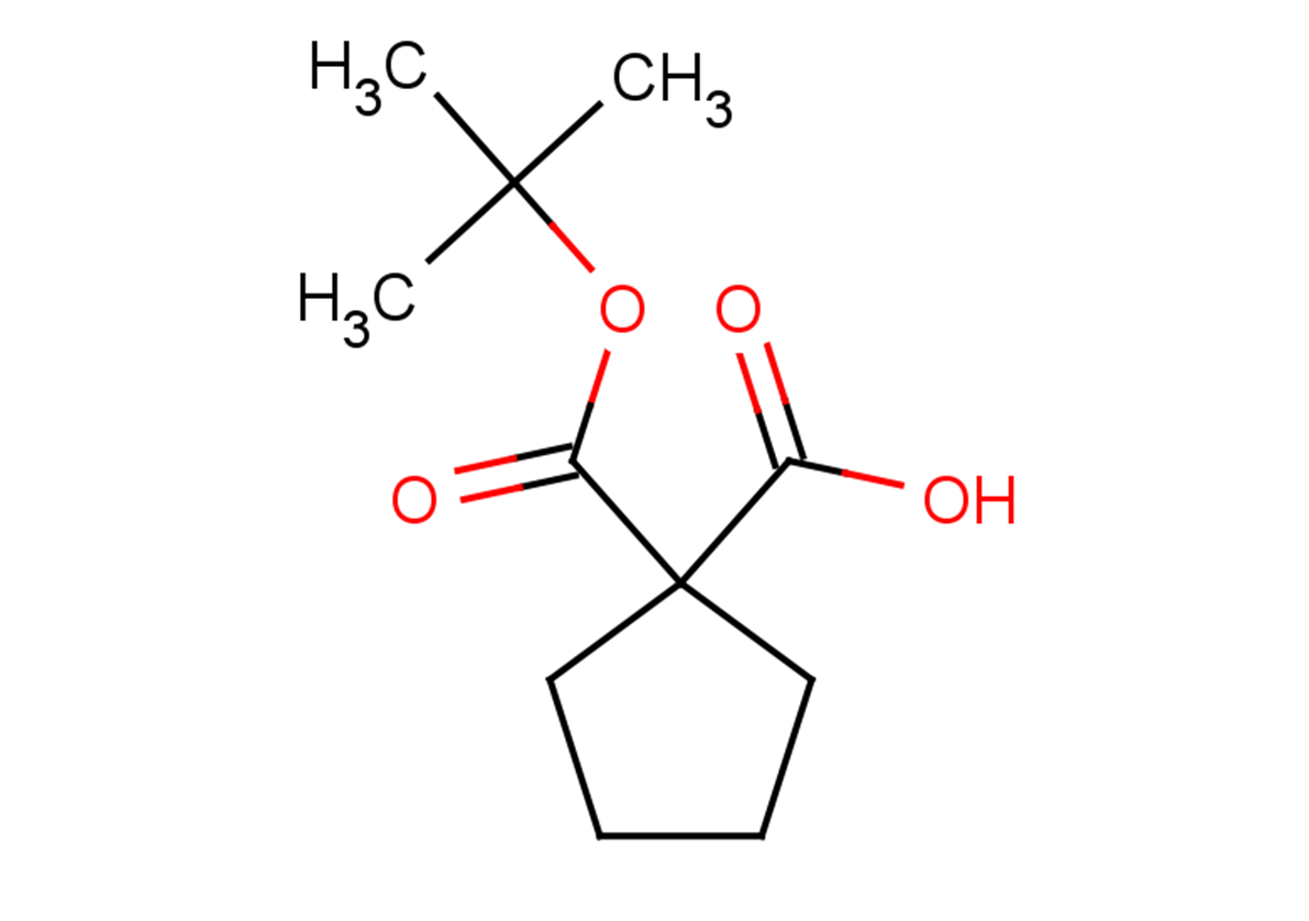 1-[(tert-butoxy)carbonyl]cyclopentane-1-carboxylic acid