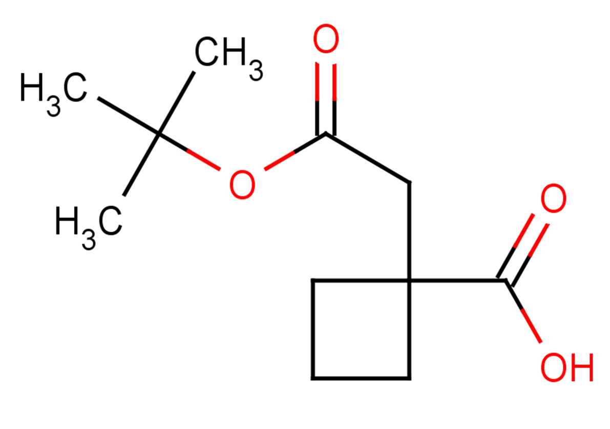 1-[2-(tert-butoxy)-2-oxoethyl]cyclobutane-1-carboxylic acid