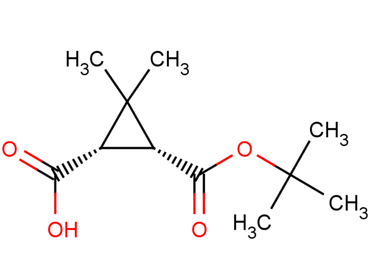 (1S,3R)-3-[(tert-butoxy)carbonyl]-2,2-dimethylcyclopropane-1-carboxylic acid