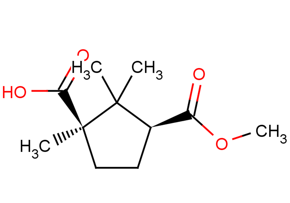 (1R,3S)-3-(methoxycarbonyl)-1,2,2-trimethylcyclopentane-1-carboxylic acid