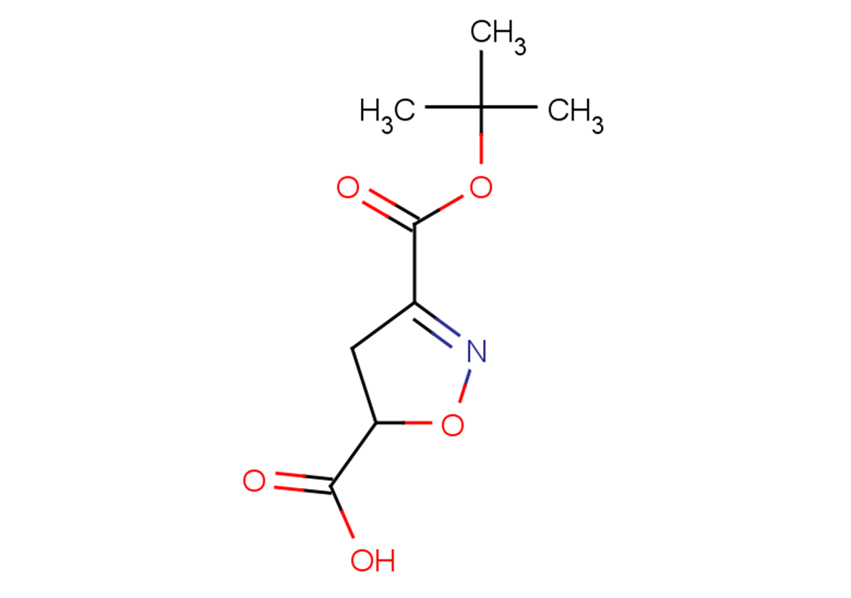 3-[(tert-butoxy)carbonyl]-4,5-dihydro-1,2-oxazole-5-carboxylic acid