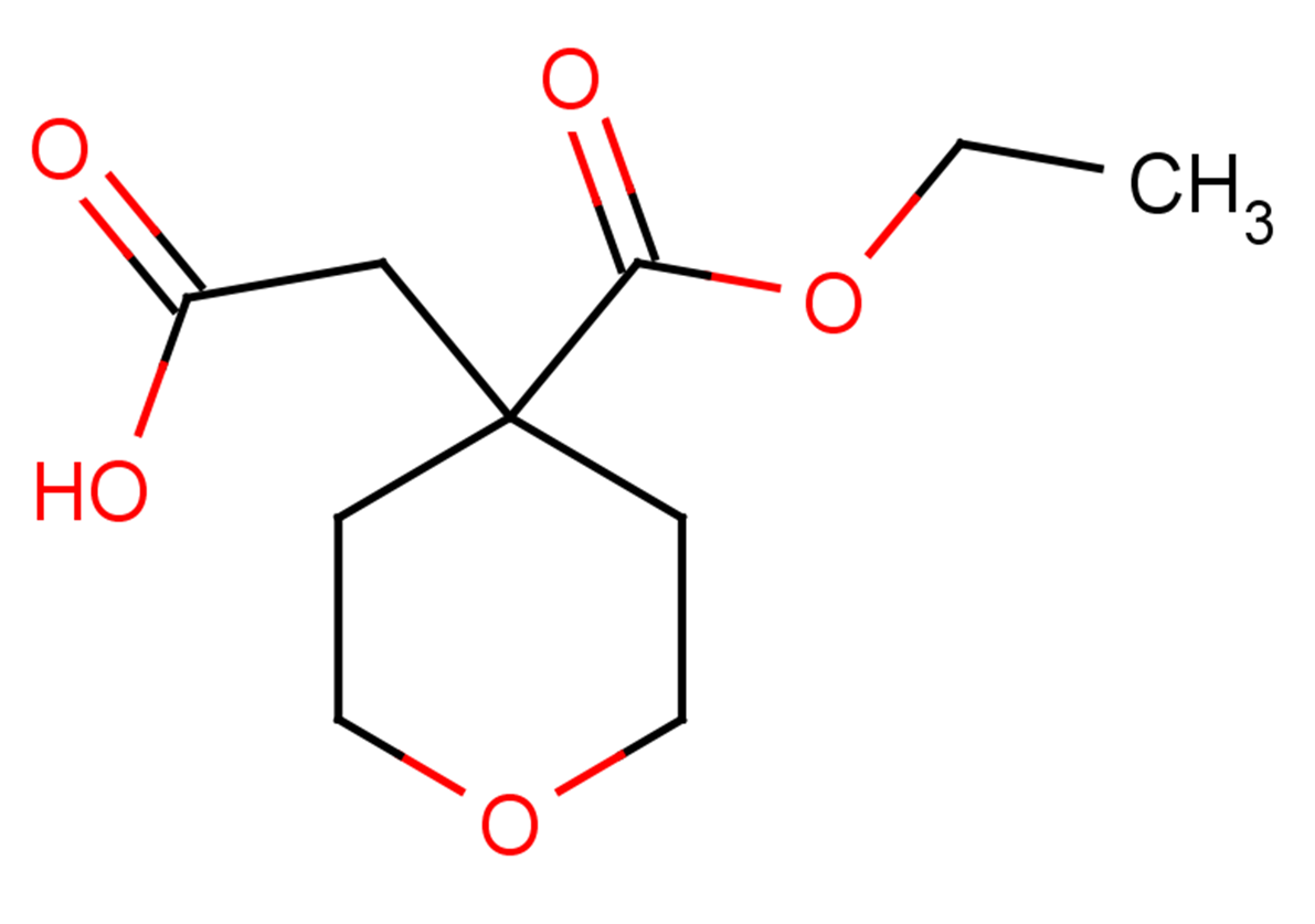 2-[4-(ethoxycarbonyl)oxan-4-yl]acetic acid