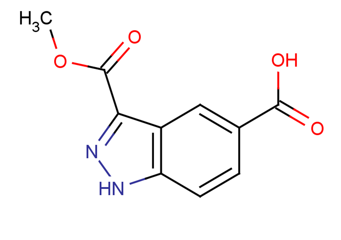 3-(methoxycarbonyl)-1H-indazole-5-carboxylic acid