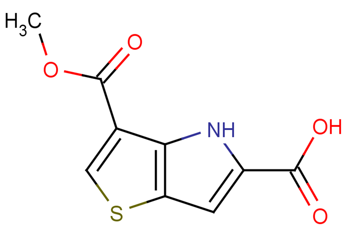3-(methoxycarbonyl)-4H-thieno[3,2-b]pyrrole-5-carboxylic acid