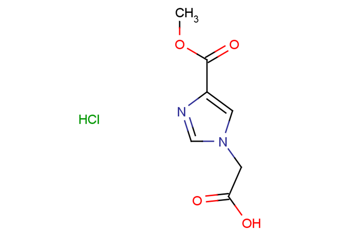 2-[4-(methoxycarbonyl)-1H-imidazol-1-yl]acetic acid hydrochloride