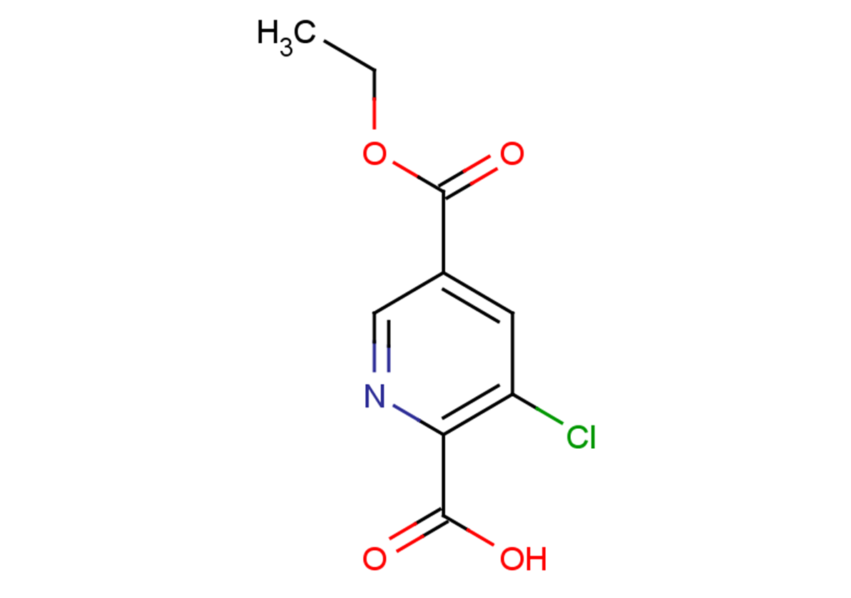 3-chloro-5-(ethoxycarbonyl)pyridine-2-carboxylic acid