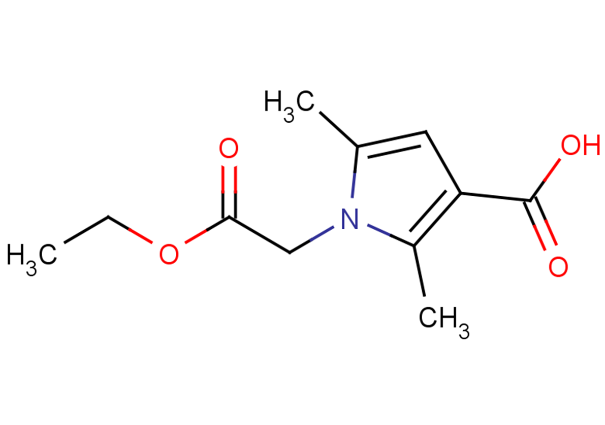 1-(2-ethoxy-2-oxoethyl)-2,5-dimethyl-1H-pyrrole-3-carboxylic acid