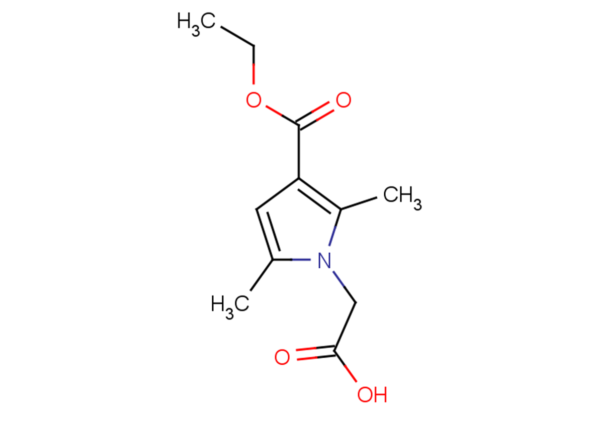 2-[3-(ethoxycarbonyl)-2,5-dimethyl-1H-pyrrol-1-yl]acetic acid