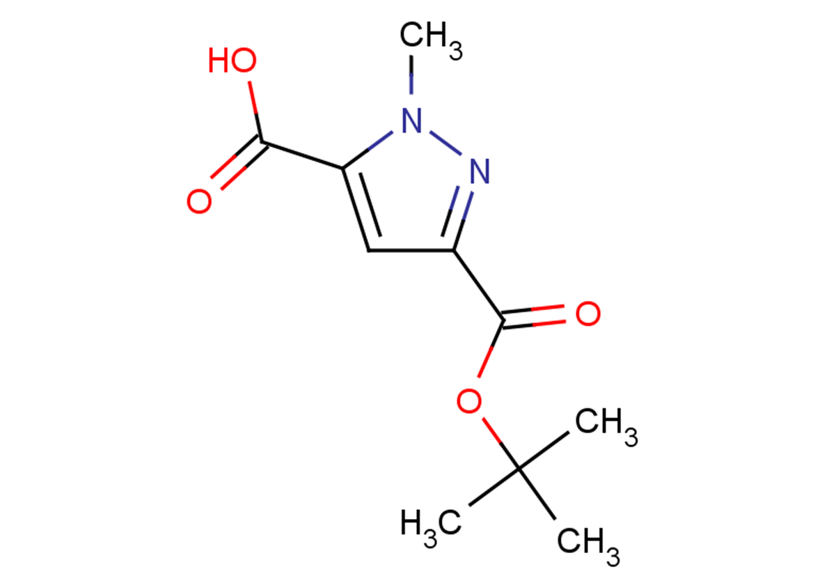 3-[(tert-butoxy)carbonyl]-1-methyl-1H-pyrazole-5-carboxylic acid