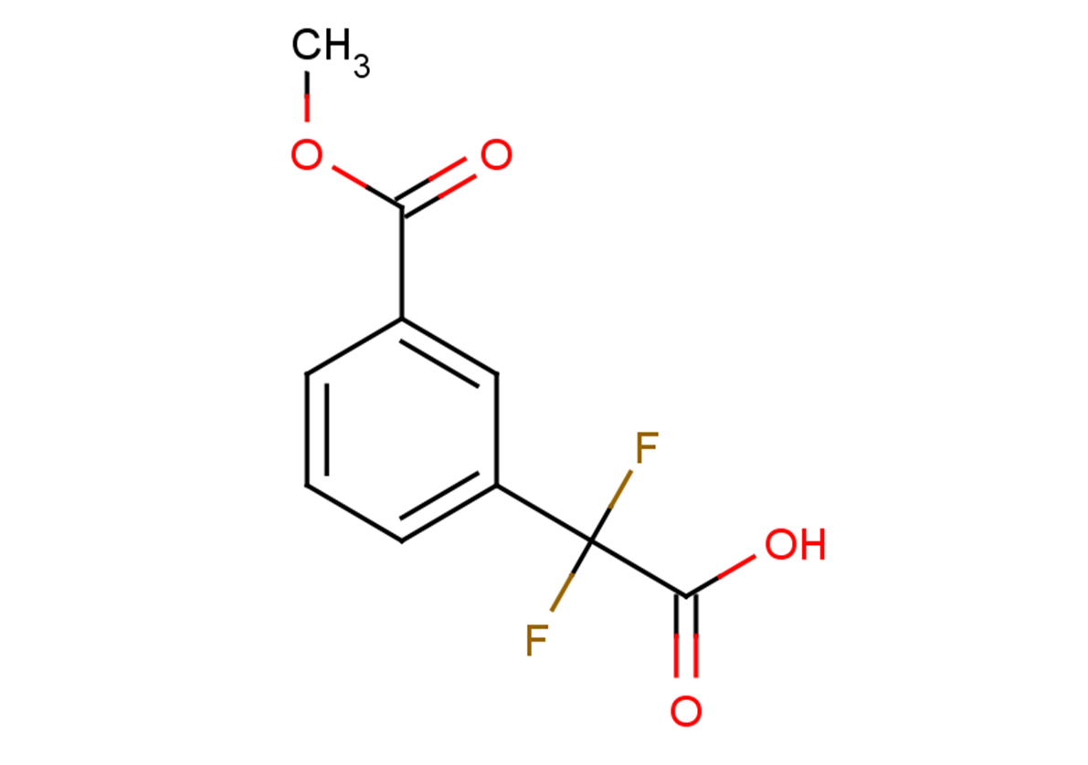 2,2-difluoro-2-[3-(methoxycarbonyl)phenyl]acetic acid