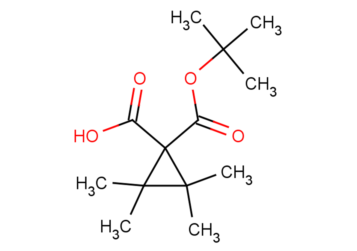 1-[(tert-butoxy)carbonyl]-2,2,3,3-tetramethylcyclopropane-1-carboxylic acid