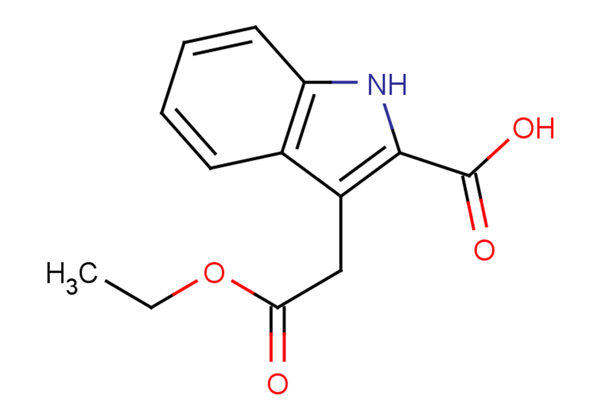 3-(2-ethoxy-2-oxoethyl)-1H-indole-2-carboxylic acid