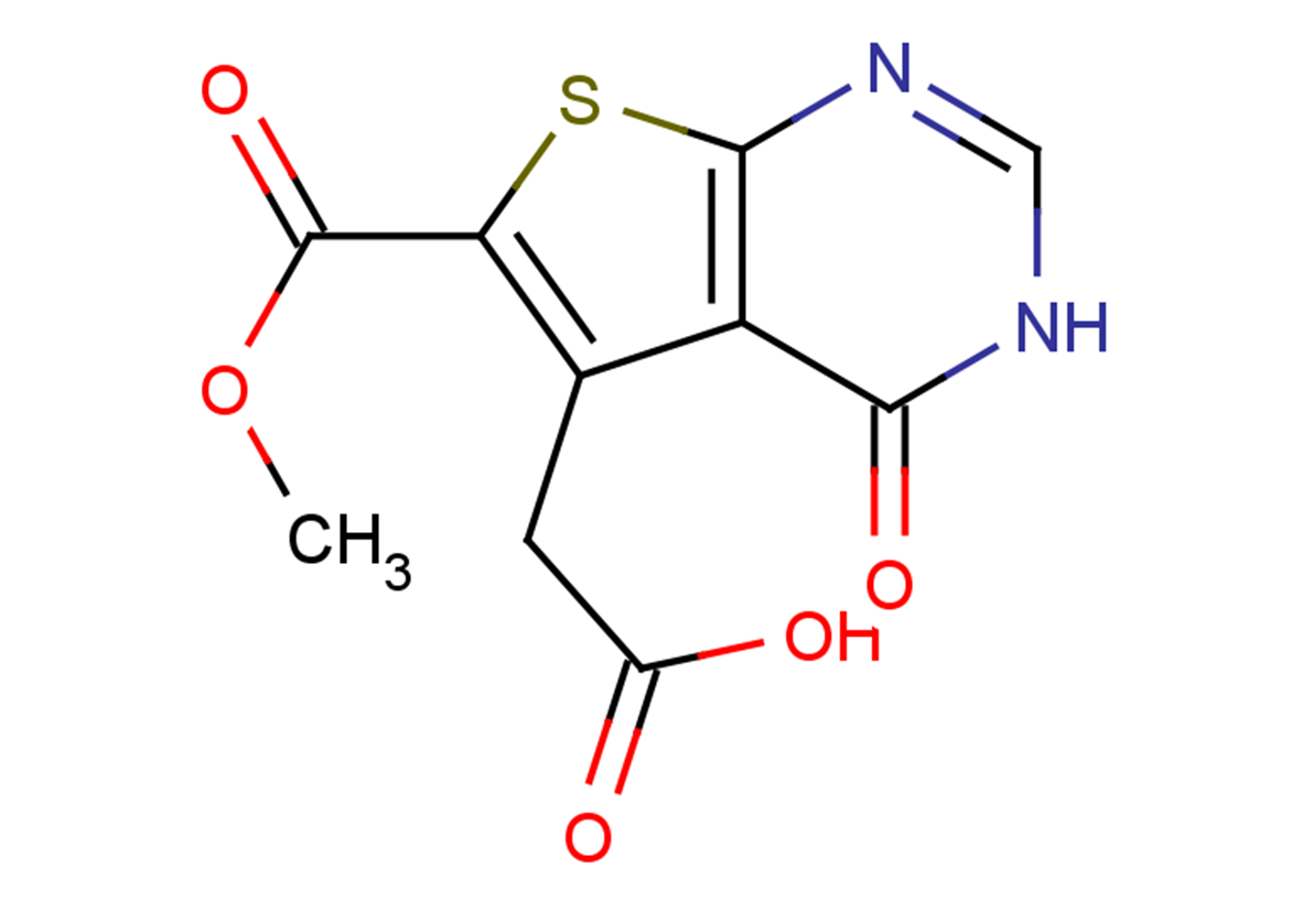 2-[6-(methoxycarbonyl)-4-oxo-3H,4H-thieno[2,3-d]pyrimidin-5-yl]acetic acid