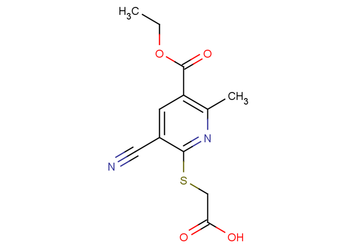 2-{[3-cyano-5-(ethoxycarbonyl)-6-methylpyridin-2-yl]sulfanyl}acetic acid