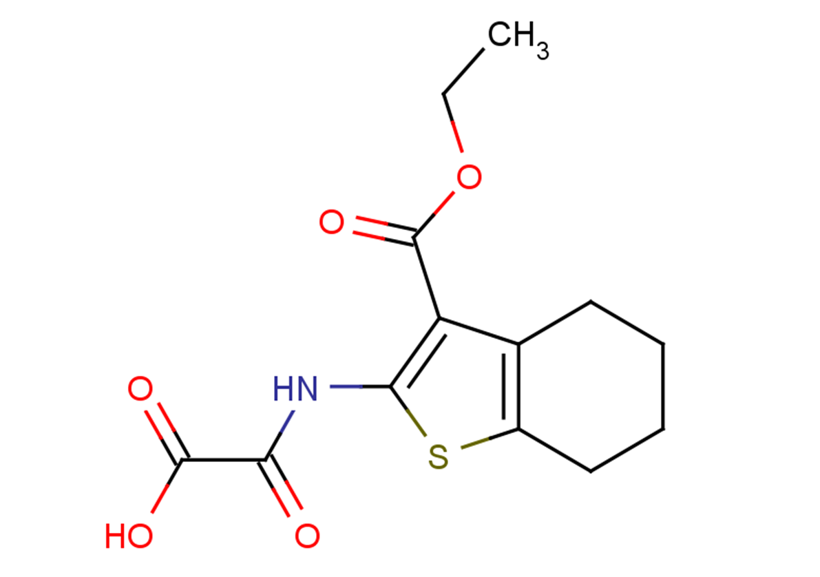{[3-(ethoxycarbonyl)-4,5,6,7-tetrahydro-1-benzothiophen-2-yl]carbamoyl}formic acid