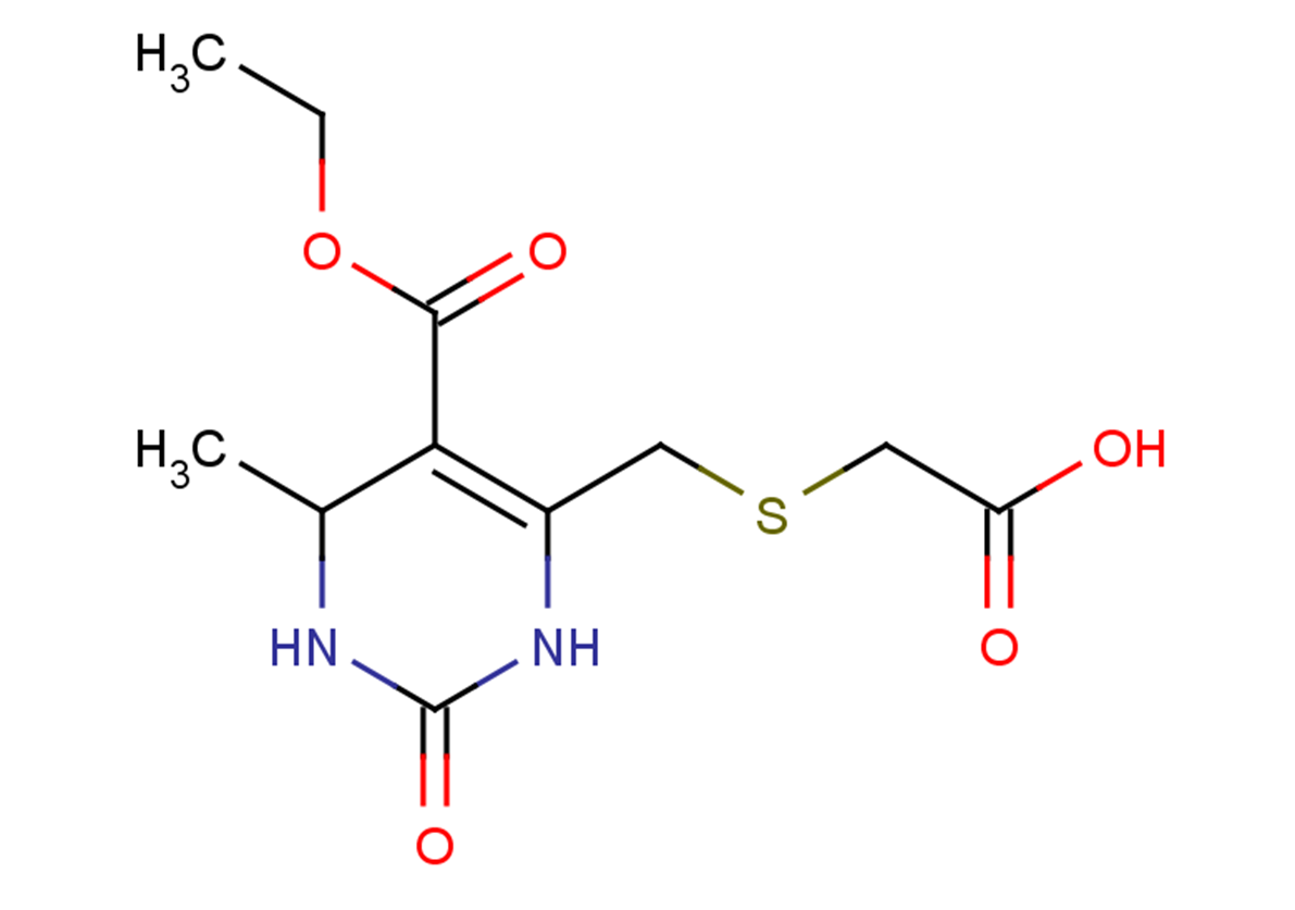2-({[5-(ethoxycarbonyl)-6-methyl-2-oxo-1,2,3,6-tetrahydropyrimidin-4-yl]methyl}sulfanyl)acetic acid