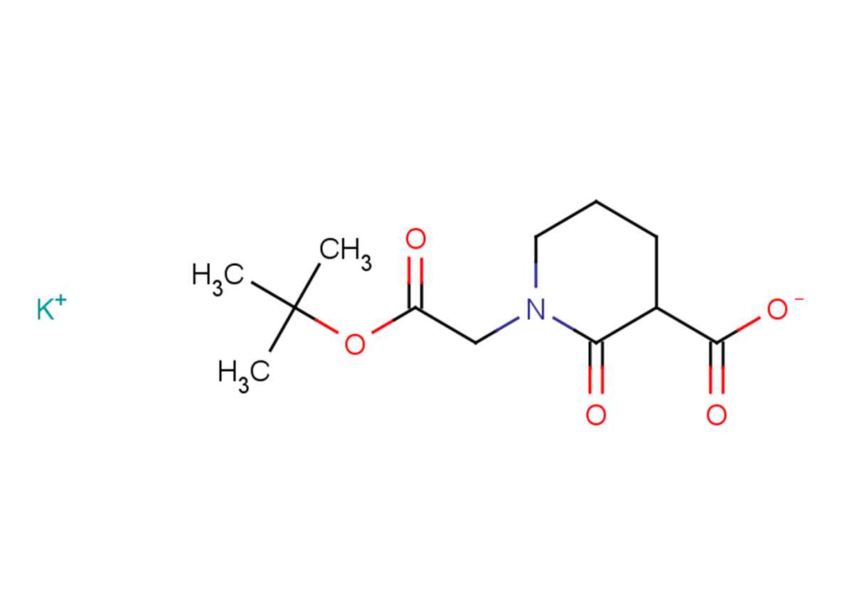 potassium 1-[2-(tert-butoxy)-2-oxoethyl]-2-oxopiperidine-3-carboxylate