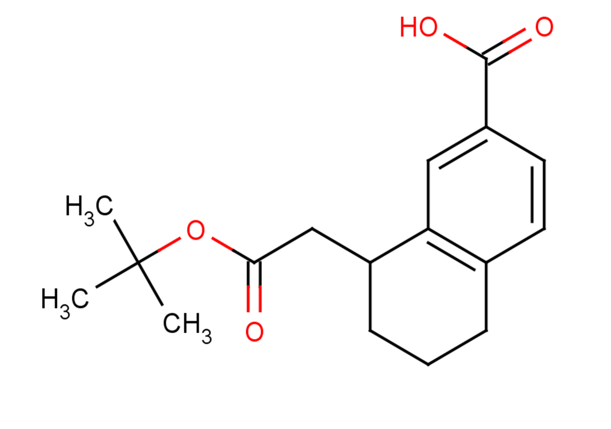 8-[2-(tert-butoxy)-2-oxoethyl]-5,6,7,8-tetrahydronaphthalene-2-carboxylic acid