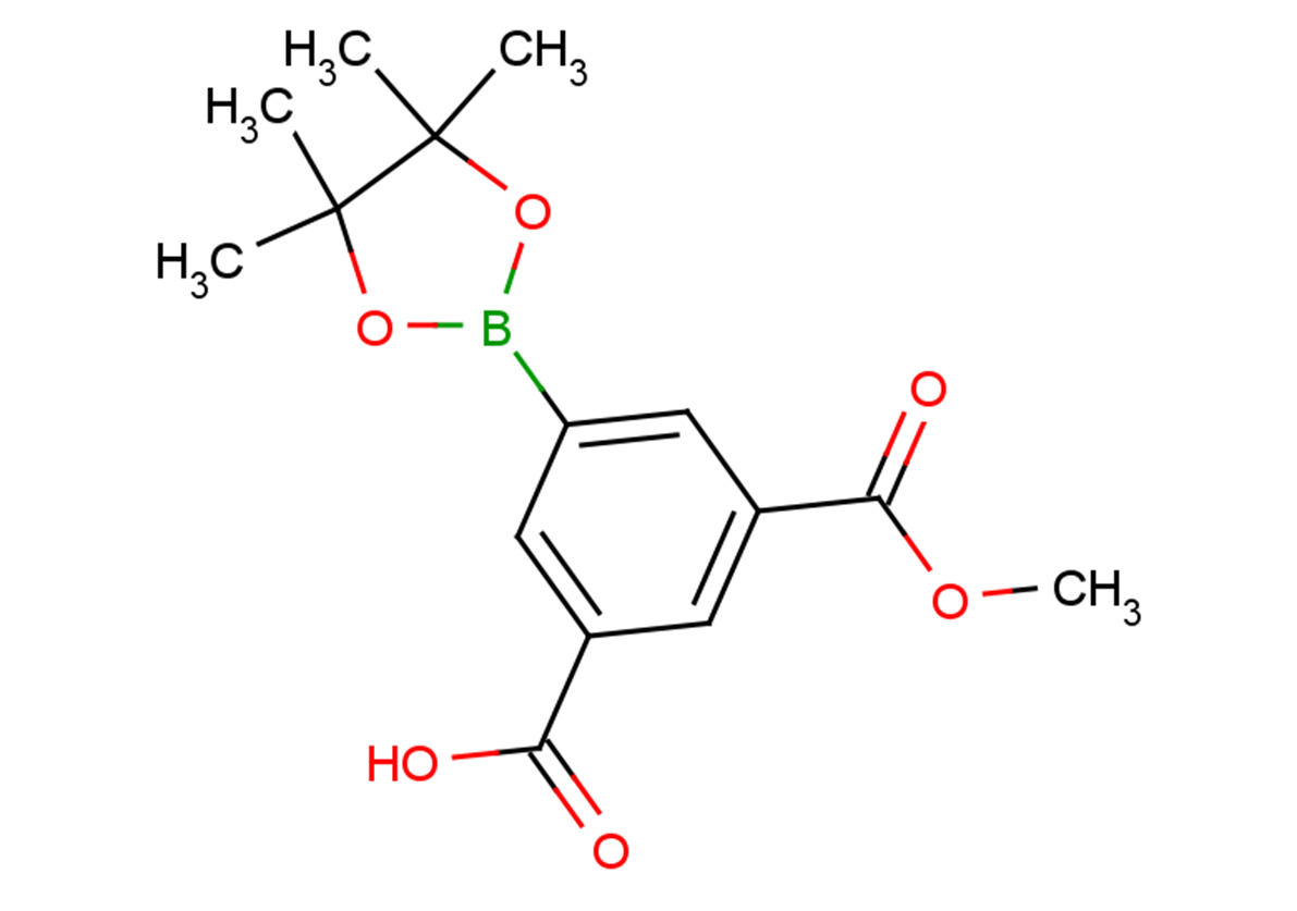 3-(methoxycarbonyl)-5-(4,4,5,5-tetramethyl-1,3,2-dioxaborolan-2-yl)benzoic acid