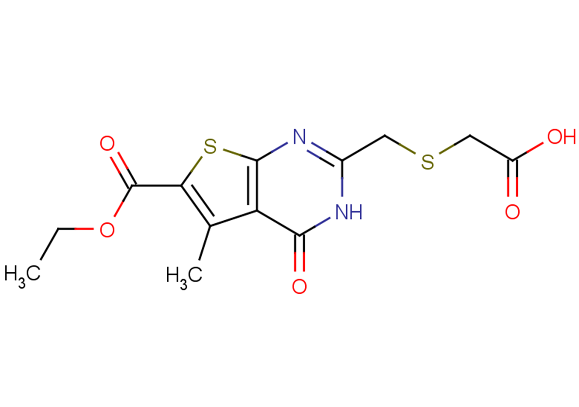 2-({[6-(ethoxycarbonyl)-5-methyl-4-oxo-3H,4H-thieno[2,3-d]pyrimidin-2-yl]methyl}sulfanyl)acetic acid