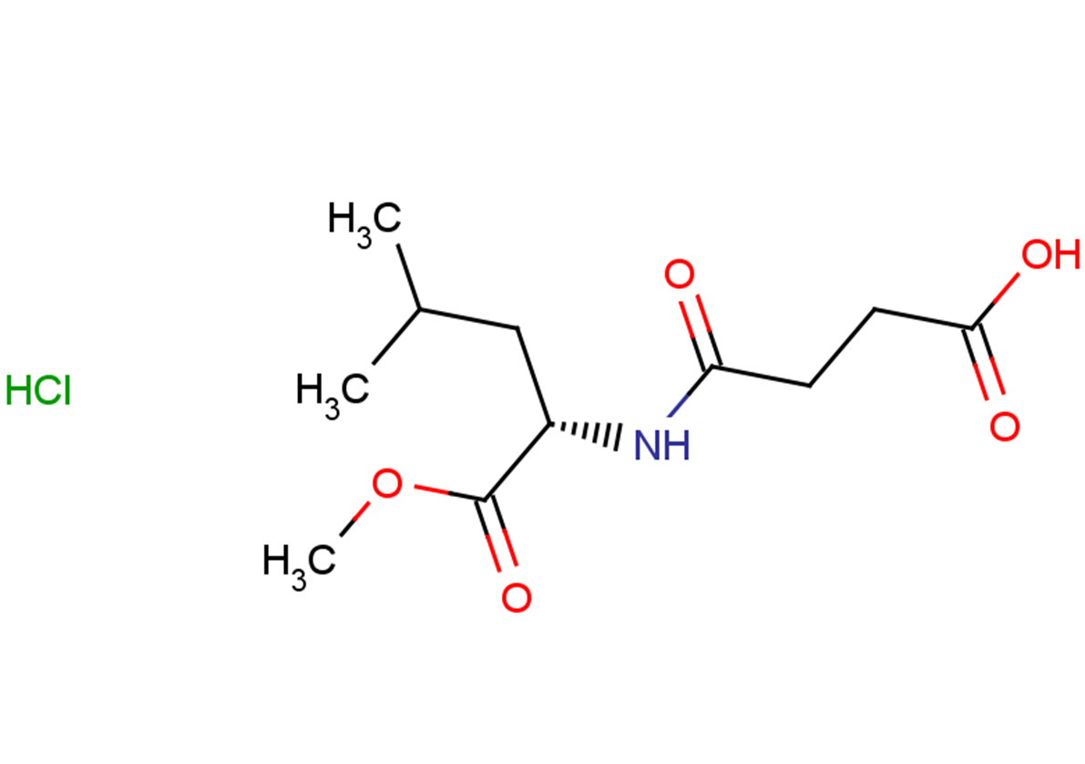 3-{[(2S)-1-methoxy-4-methyl-1-oxopentan-2-yl]carbamoyl}propanoic acid hydrochloride