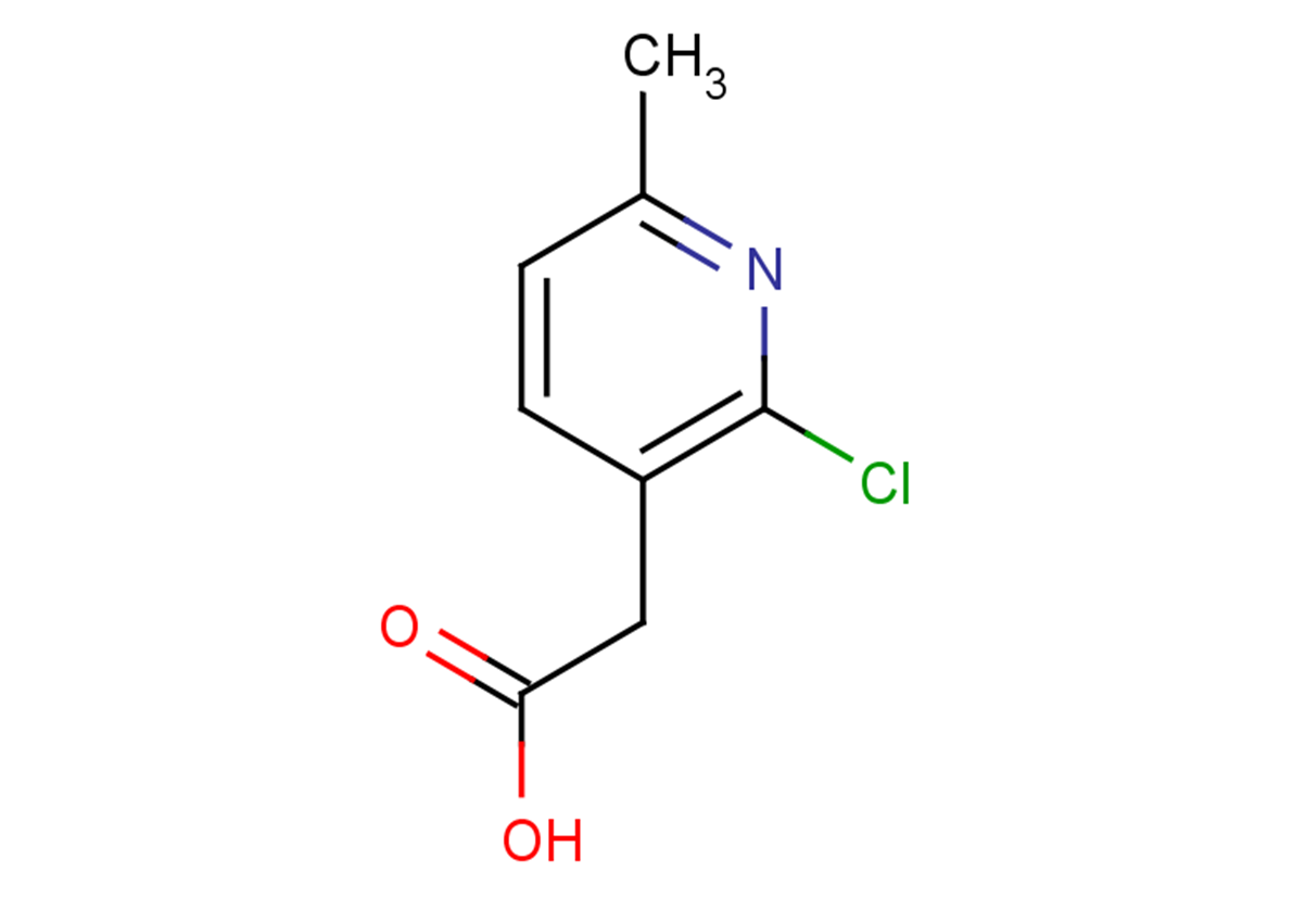 2-(2-chloro-6-methylpyridin-3-yl)acetic acid