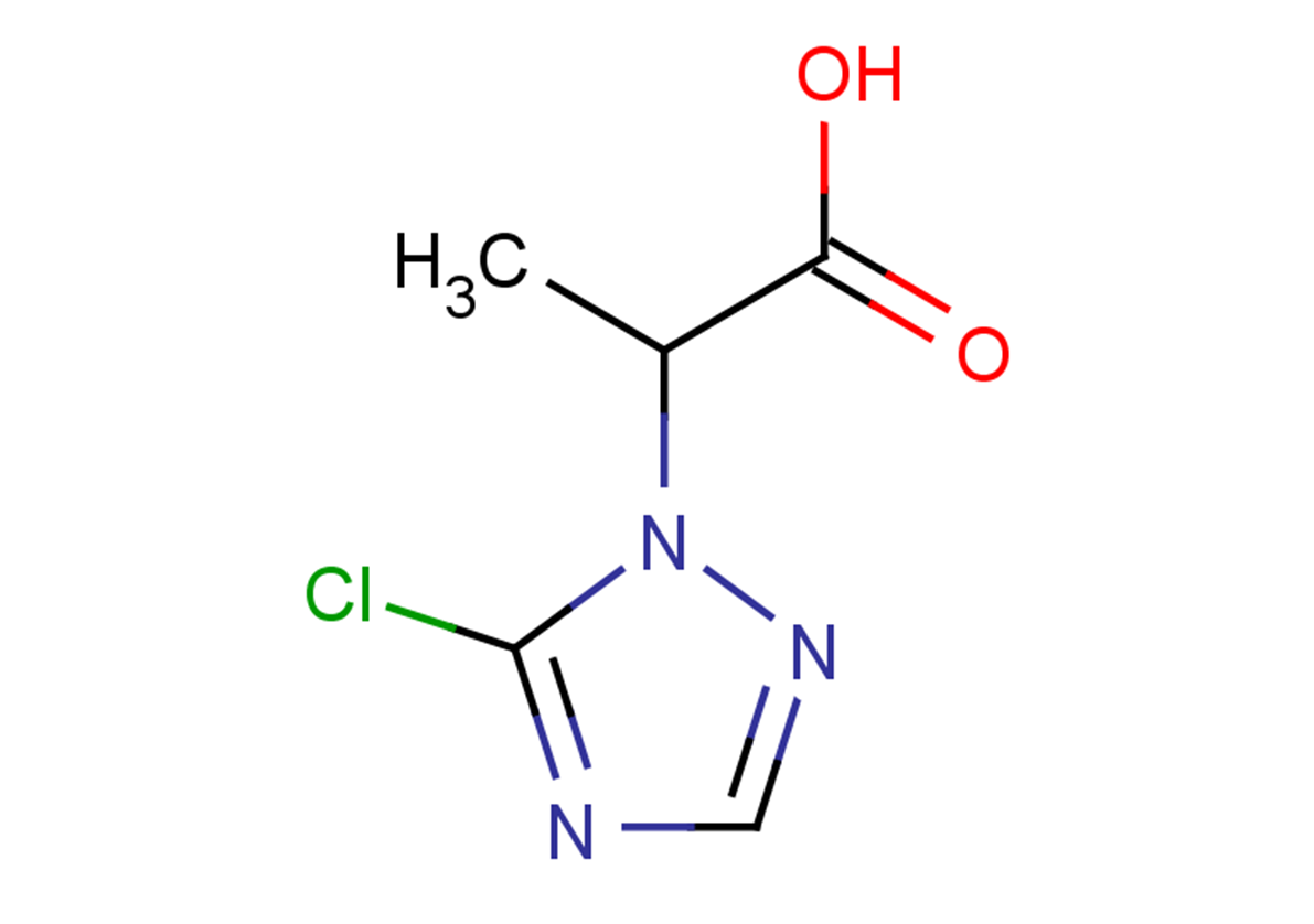 2-(5-chloro-1H-1,2,4-triazol-1-yl)propanoic acid