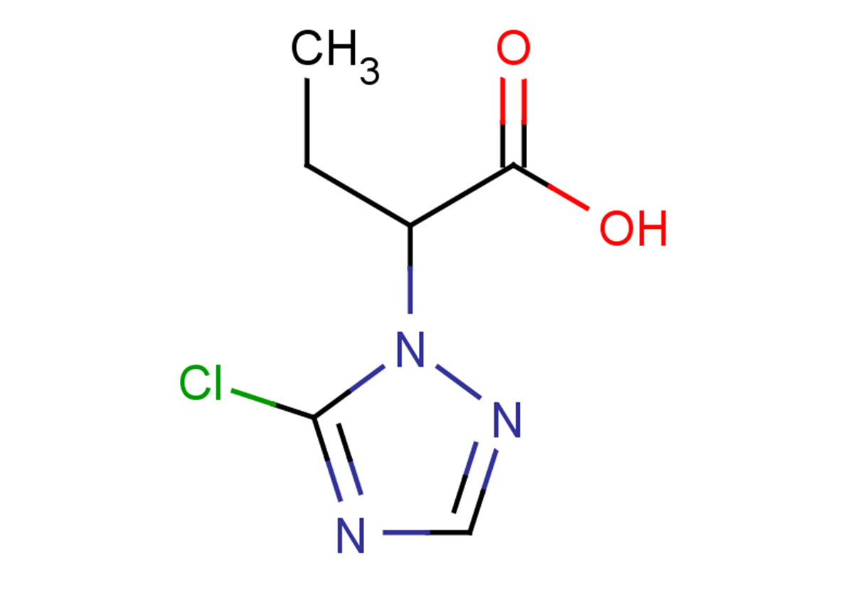 2-(5-chloro-1H-1,2,4-triazol-1-yl)butanoic acid