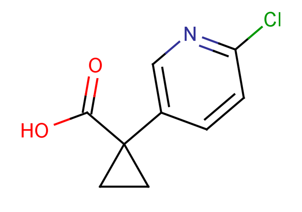 1-(6-chloropyridin-3-yl)cyclopropane-1-carboxylic acid