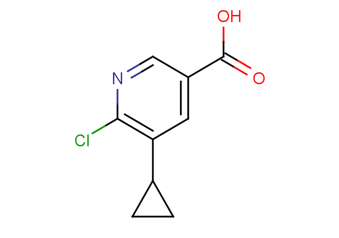 6-chloro-5-cyclopropylpyridine-3-carboxylic acid