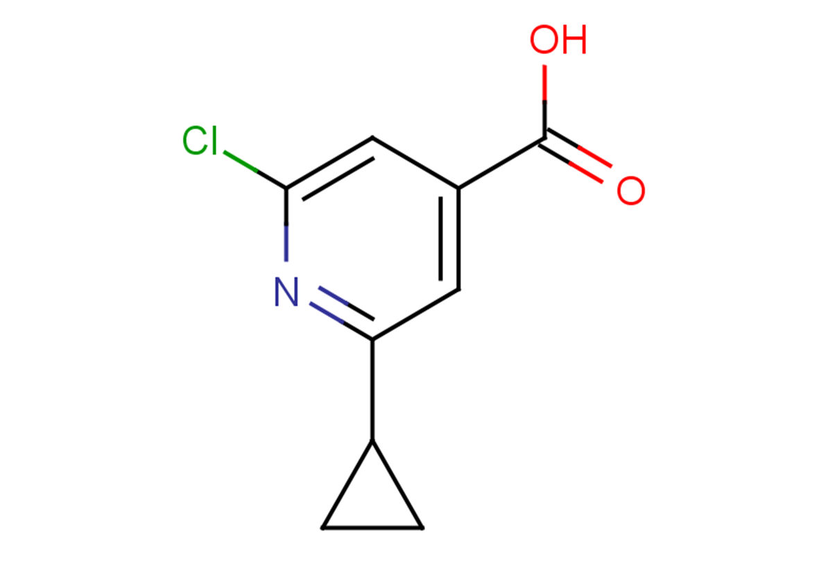 2-chloro-6-cyclopropylpyridine-4-carboxylic acid