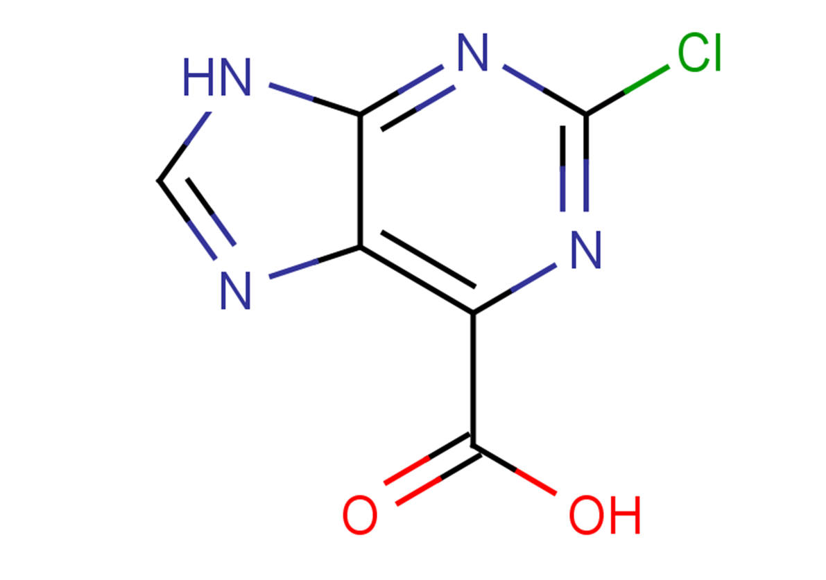 2-chloro-9H-purine-6-carboxylic acid