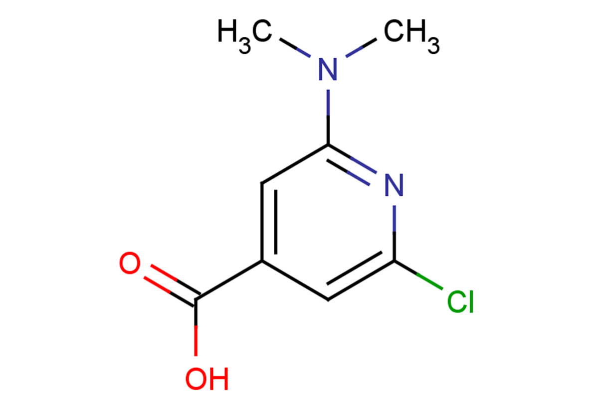 2-chloro-6-(dimethylamino)pyridine-4-carboxylic acid