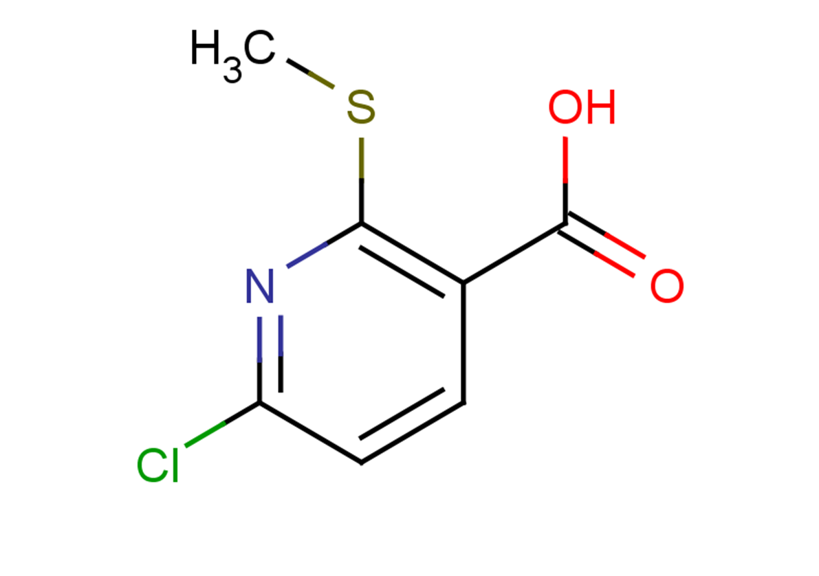 6-chloro-2-(methylsulfanyl)pyridine-3-carboxylic acid