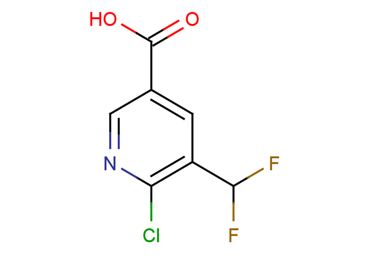 6-chloro-5-(difluoromethyl)pyridine-3-carboxylic acid