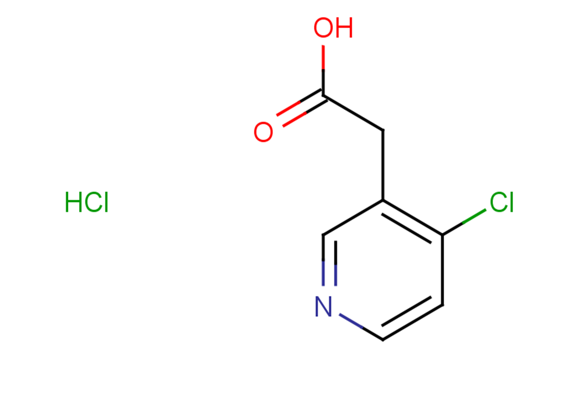 2-(4-chloropyridin-3-yl)acetic acid hydrochloride