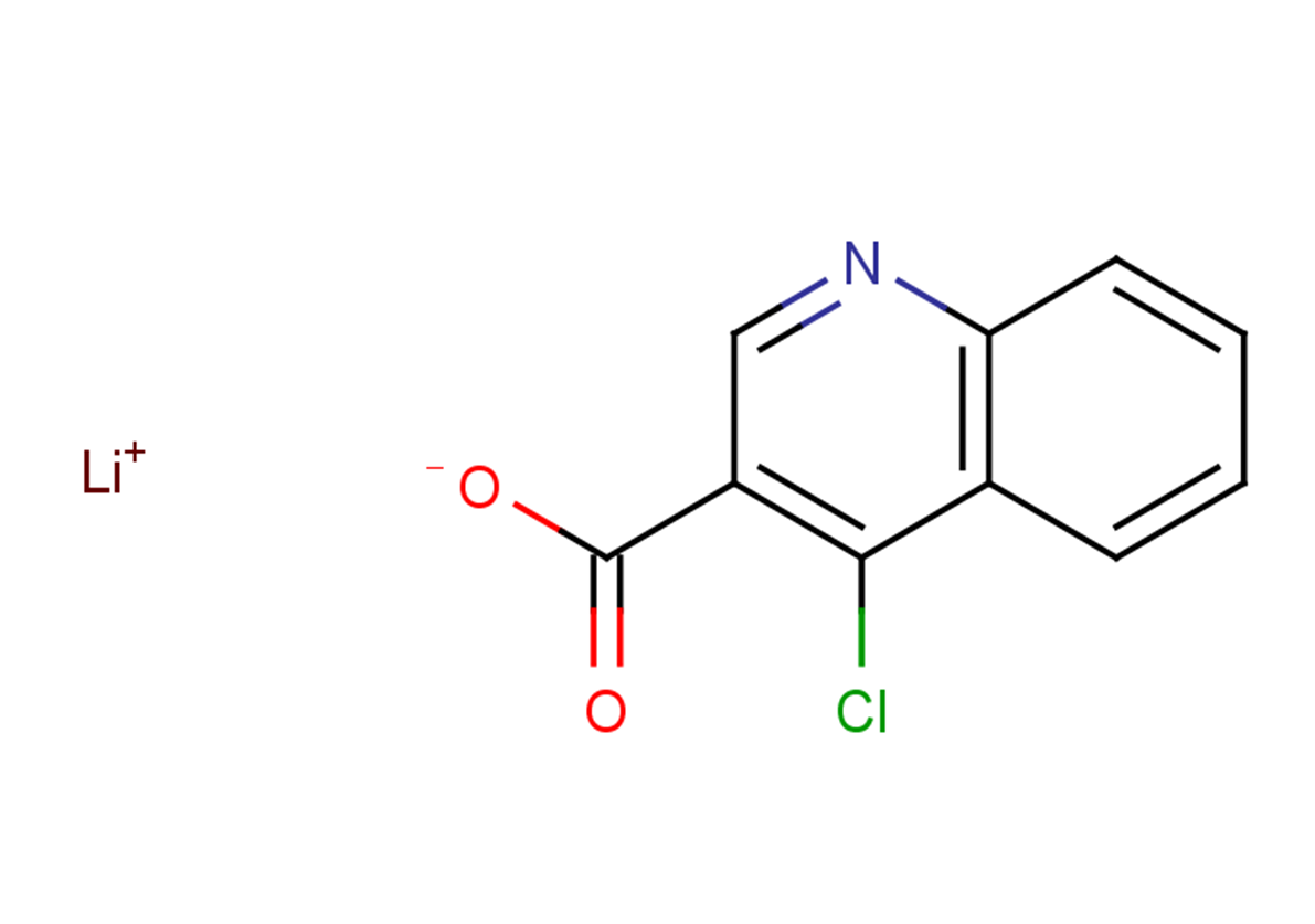 lithium(1+) ion 4-chloroquinoline-3-carboxylate