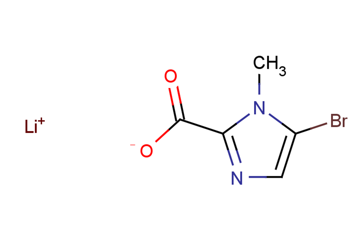lithium(1+) ion 5-bromo-1-methyl-1H-imidazole-2-carboxylate