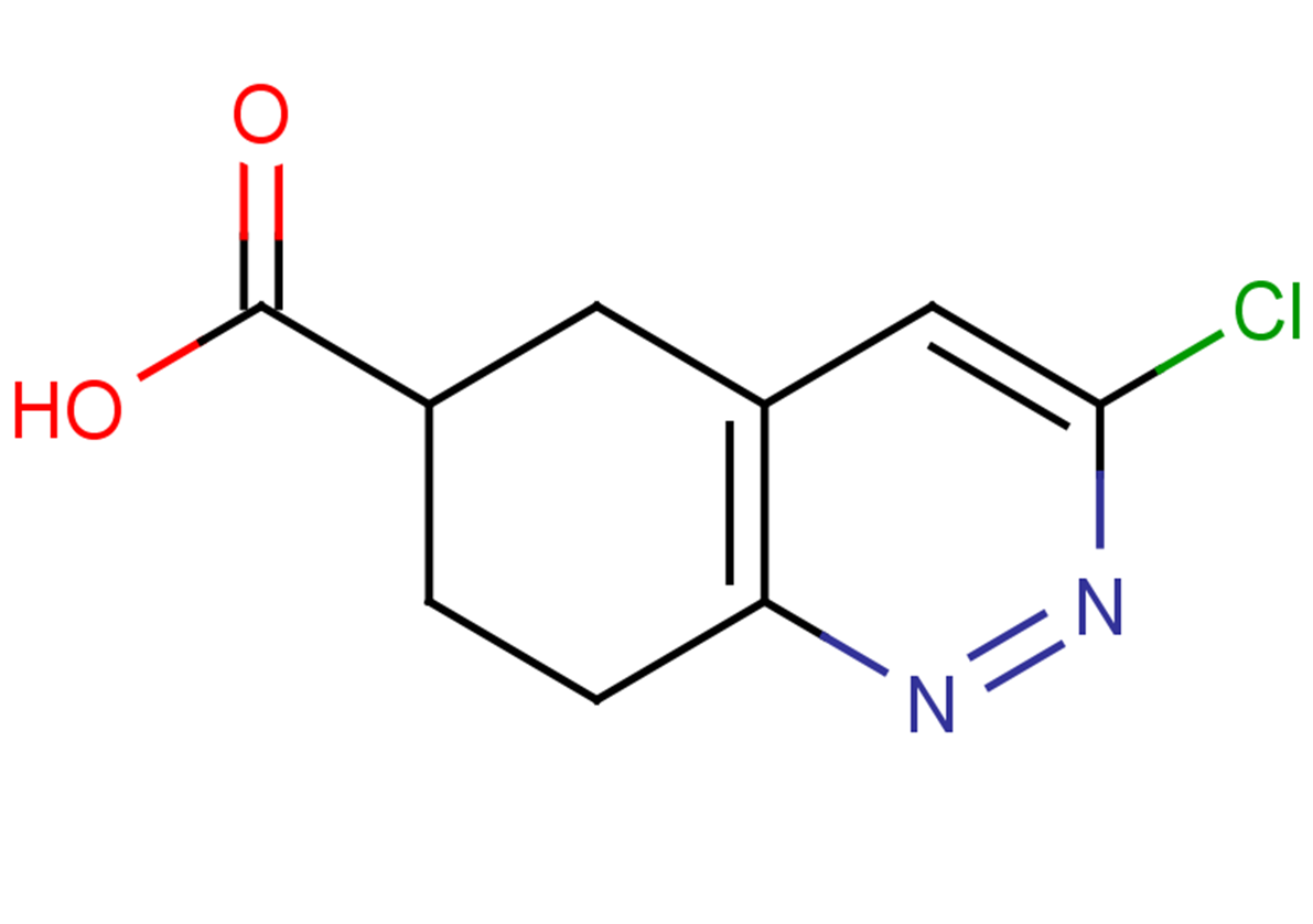 3-chloro-5,6,7,8-tetrahydrocinnoline-6-carboxylic acid
