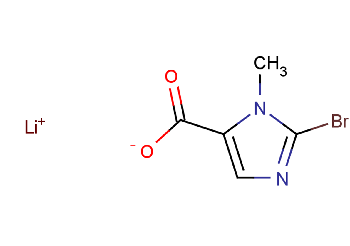 lithium(1+) ion 2-bromo-1-methyl-1H-imidazole-5-carboxylate