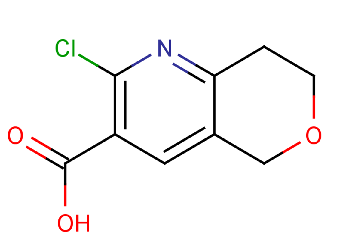 2-chloro-5H,7H,8H-pyrano[4,3-b]pyridine-3-carboxylic acid