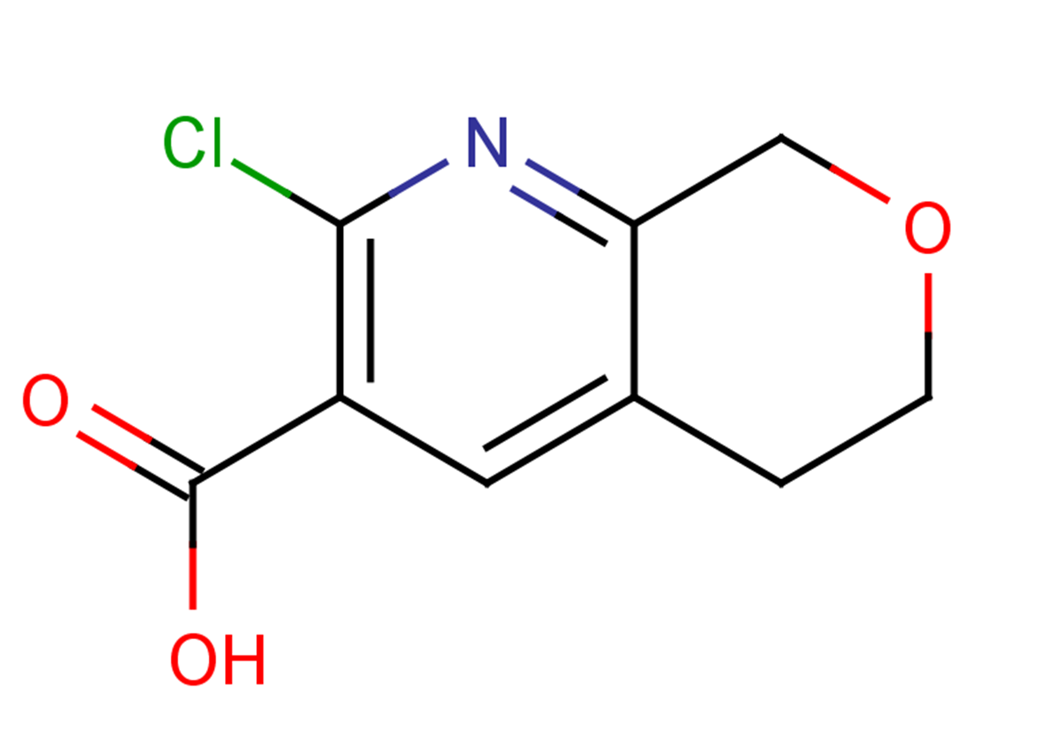 2-chloro-5H,6H,8H-pyrano[3,4-b]pyridine-3-carboxylic acid