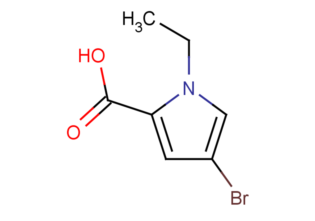 4-bromo-1-ethyl-1H-pyrrole-2-carboxylic acid
