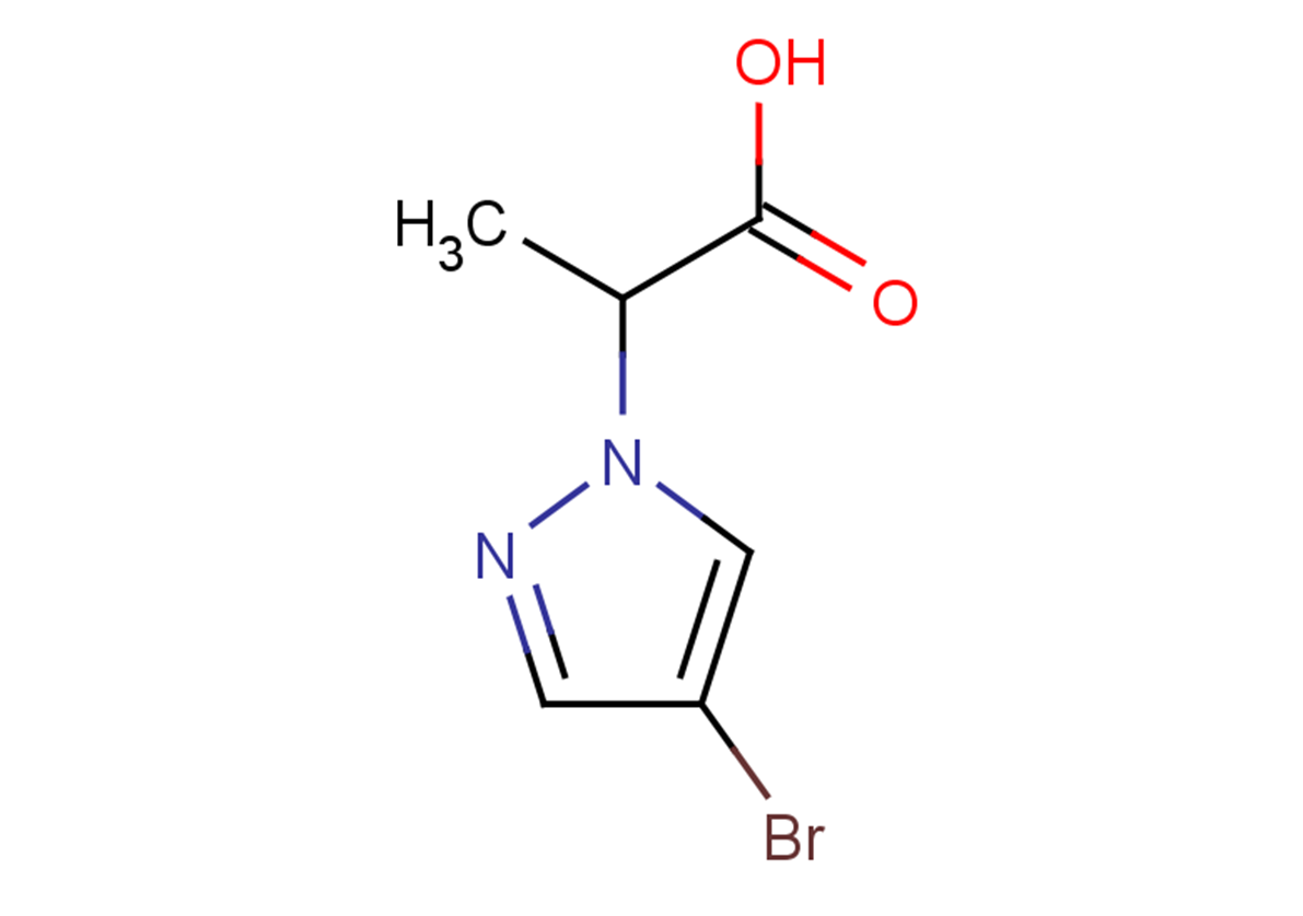 2-(4-bromo-1H-pyrazol-1-yl)propanoic acid