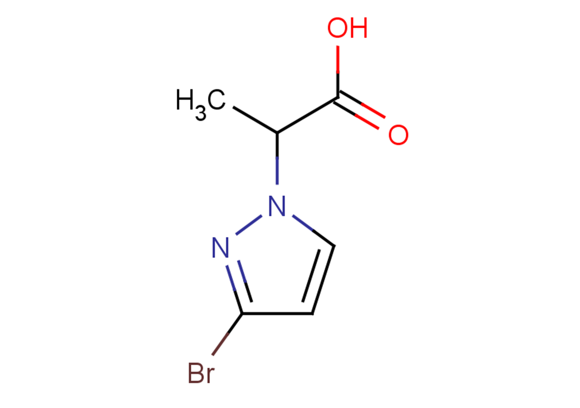2-(3-bromo-1H-pyrazol-1-yl)propanoic acid