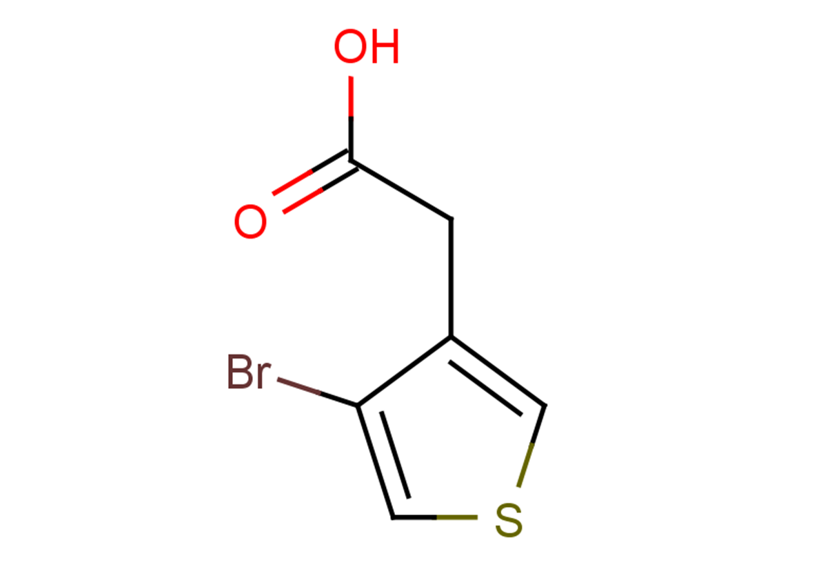 2-(4-bromothiophen-3-yl)acetic acid