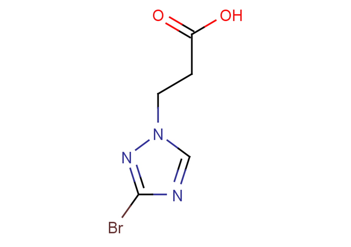 3-(3-bromo-1H-1,2,4-triazol-1-yl)propanoic acid