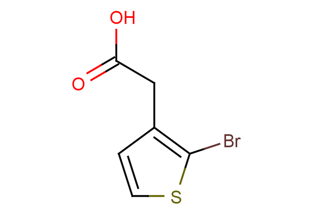 2-(2-bromothiophen-3-yl)acetic acid