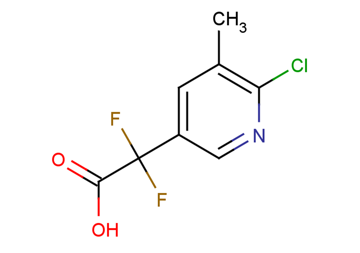 2-(6-chloro-5-methylpyridin-3-yl)-2,2-difluoroacetic acid