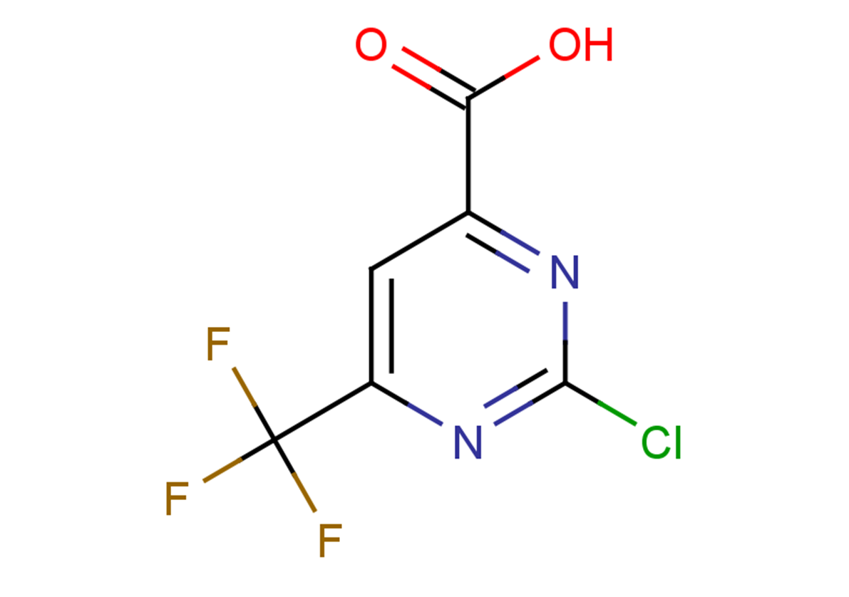 2-chloro-6-(trifluoromethyl)pyrimidine-4-carboxylic acid